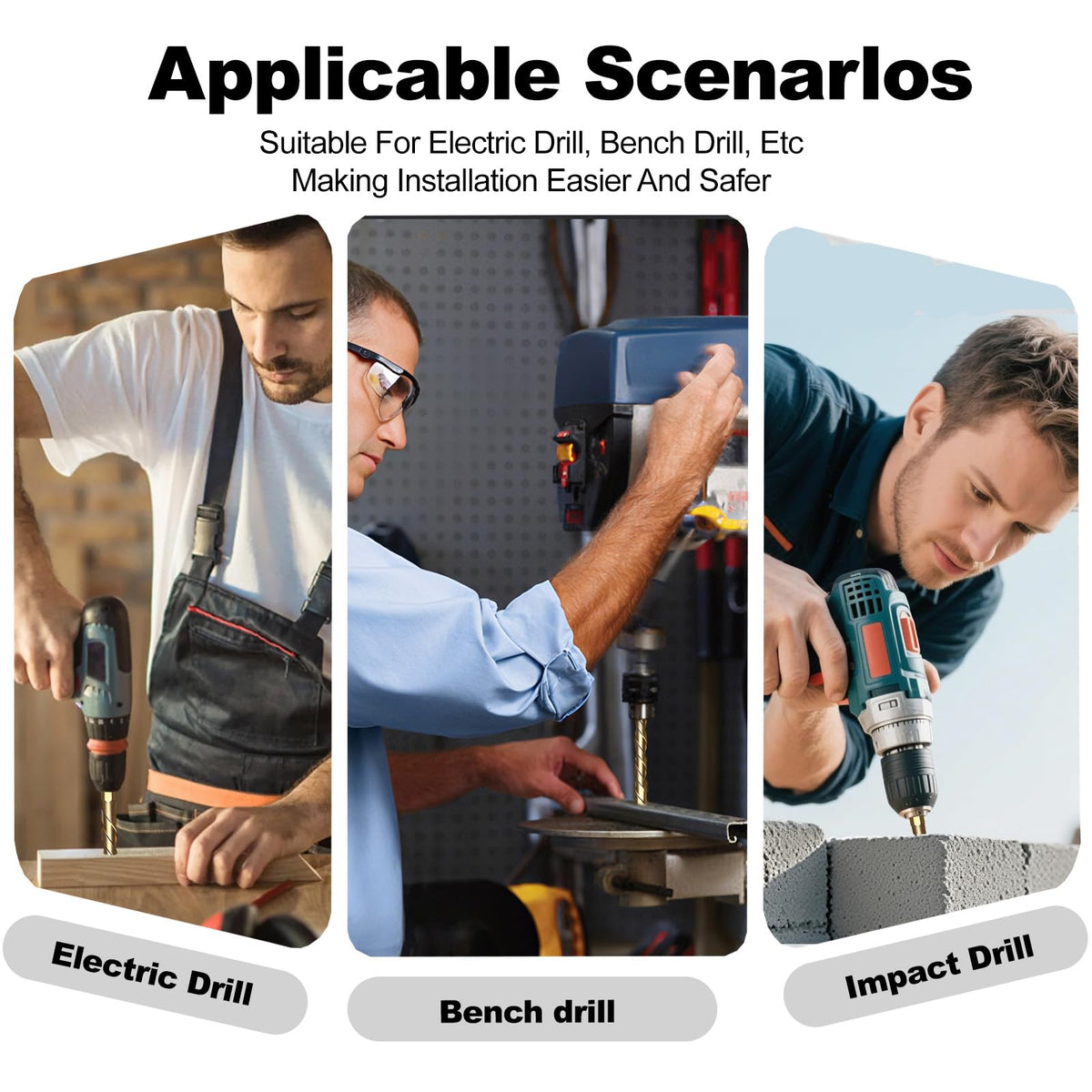 LITDDDW 1/4 inch x four bits for versatile tasks