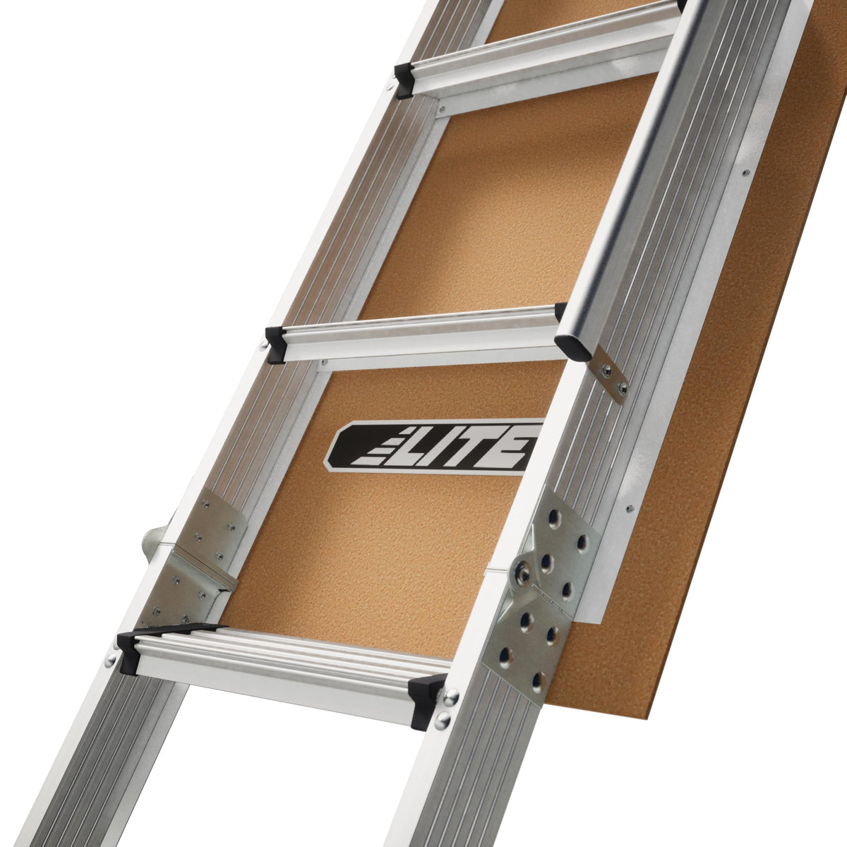 LITE attic ladder fits ceilings from 7 ft 8 in to 10 ft 3 in for smooth access