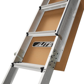 LITE attic ladder fits ceilings from 7 ft 8 in to 10 ft 3 in for smooth access