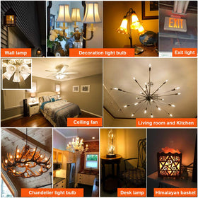 LiteHistory 2700K T6 LED bulb provides instant-on, wide 360-degree beam.