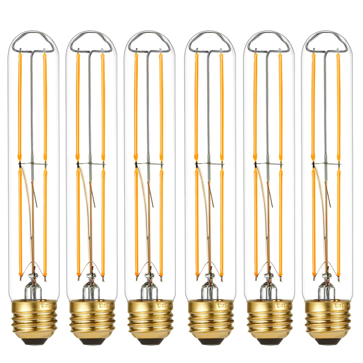 LiteHistory dimmable E26 bulb in warm Edison style glow for rustic fixtures.