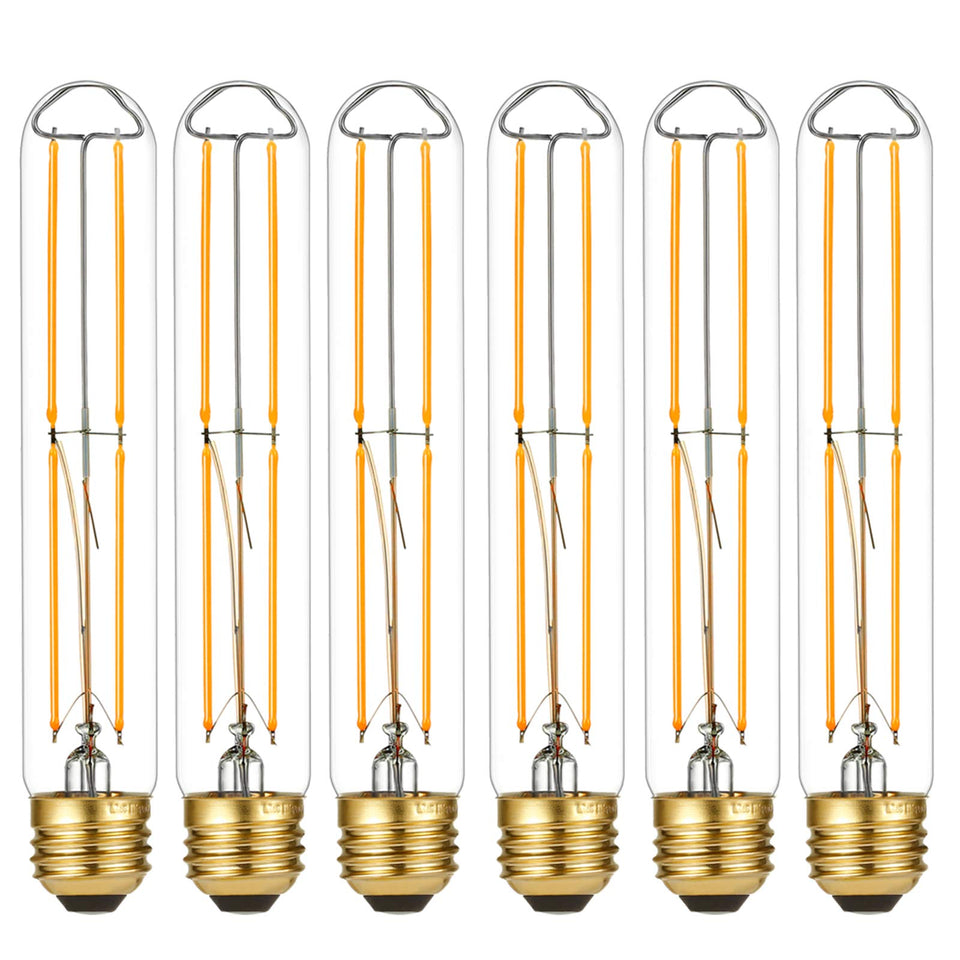 LiteHistory dimmable E26 bulb in warm Edison style glow for rustic fixtures.