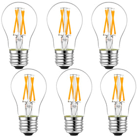 LiteHistory dimmable E26 LED bulb with 600 lm and smooth dimming.