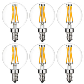 LiteHistory dimmable G16.5 LED bulb delivers 600 lm for chandeliers and vanity lighting.