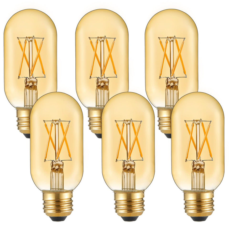 LiteHistory E26 dimmable tubular bulb showing 60W equivalent for cozy spaces.
