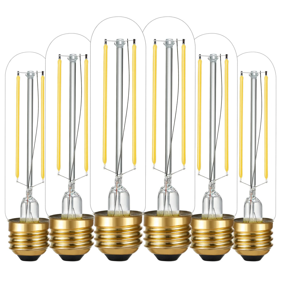 LiteHistory E26 LED bulb 4W dimmable daylight 5000K for adjustable living room lighting.