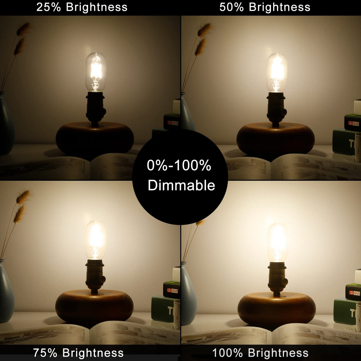 Energy-saving Edison-style bulb reduces power use without compromising mood