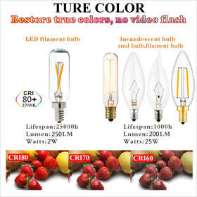 LiteHistory dimmable LED bulb with instant full brightness and safety features