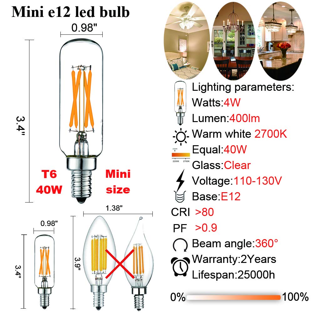 LiteHistory LED bulb in chandelier highlighting elegant, dimmable lighting.