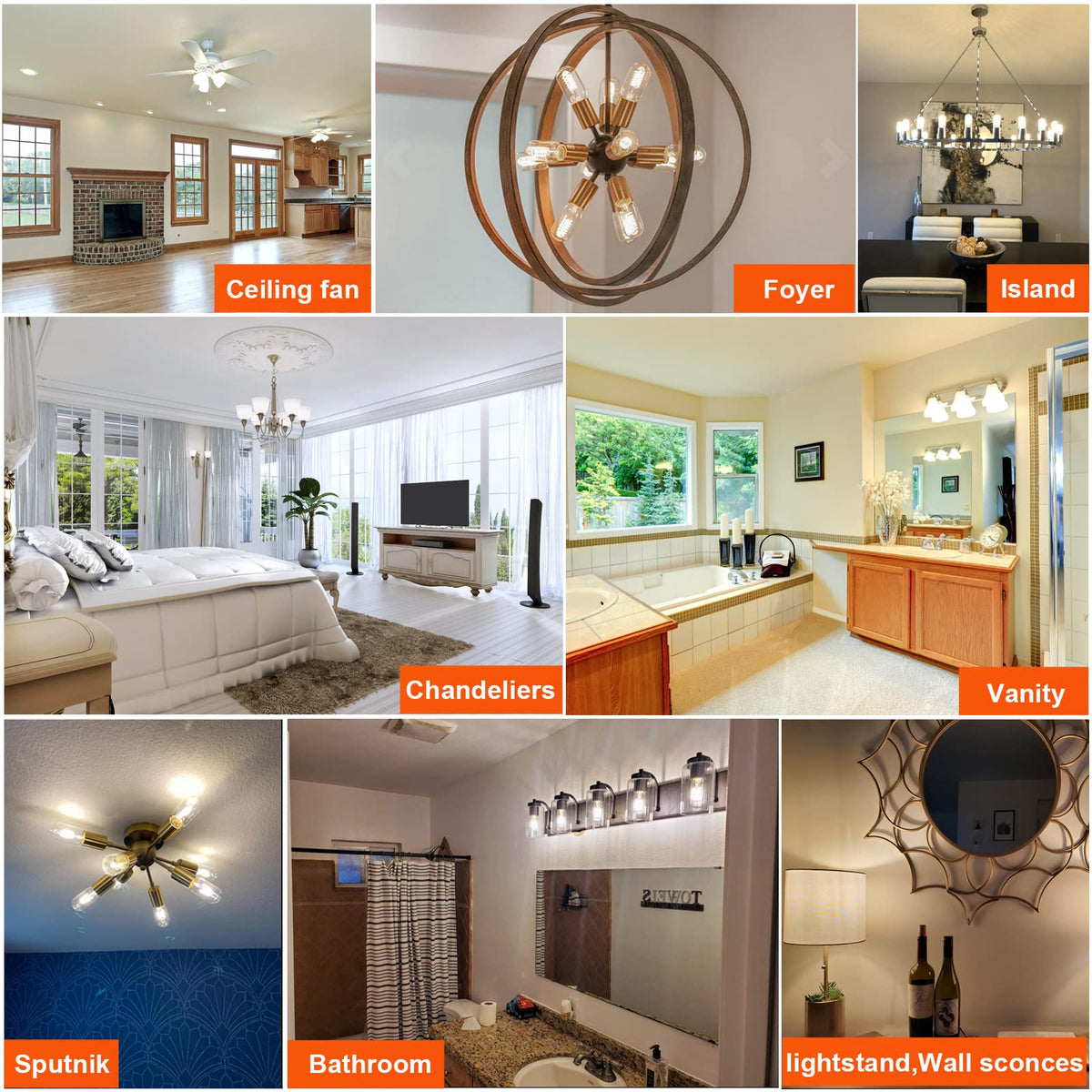 LiteHistory T14/T45 tubular bulb for pendant lighting