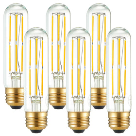 LiteHistory tubular LED bulb 6W pack6 in box, ideal for quick upgrades