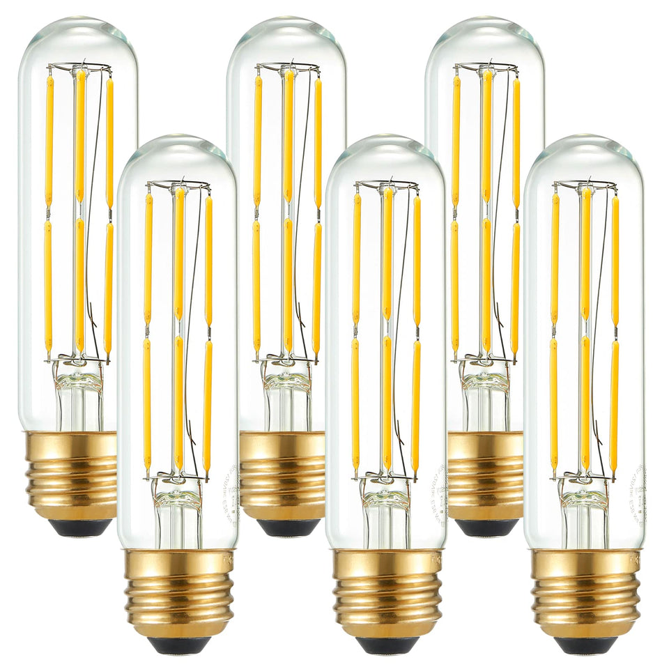 LiteHistory tubular LED bulb 6W pack6 in box, ideal for quick upgrades