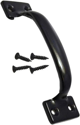 Litepak packaged pulls in black finish, ready-to-install for any project.