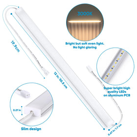 Litever adhesive pads and mounting clips simplify installation.