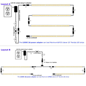 Litever Class 2 power adapter ensures safe, reliable illumination for all setups.