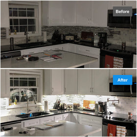 Litever extendable LED cabinet lighting for DIY layouts