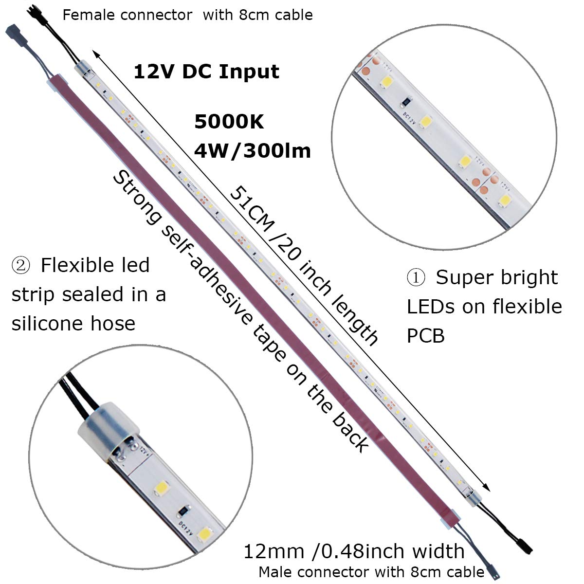 Litever DIY-ready kit compatible with dimmers and sensors.