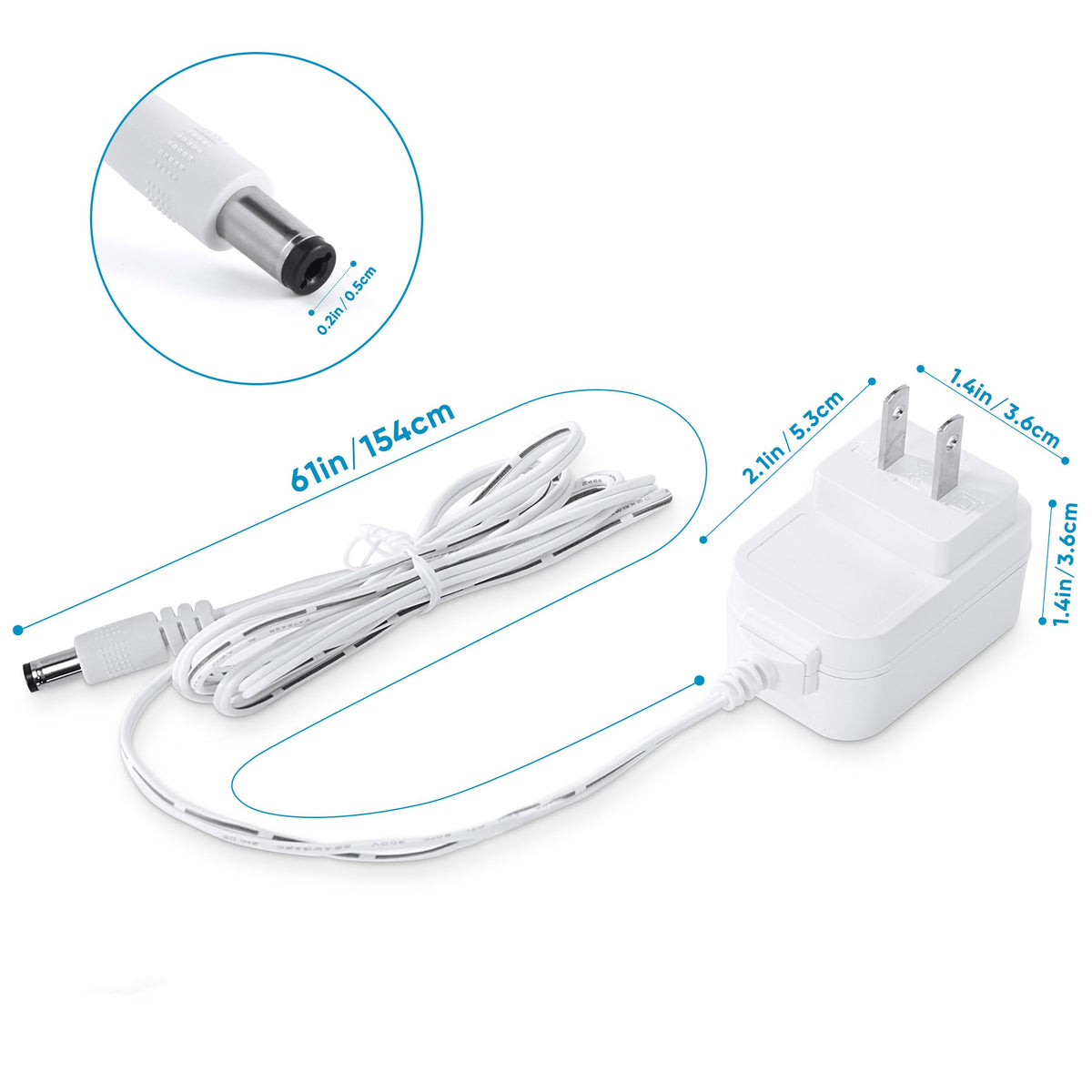Litever extension cables and 2-way splitter for flexible layouts.