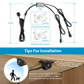 Litever extendable 2-way splitter enables customizable layouts for various spaces.