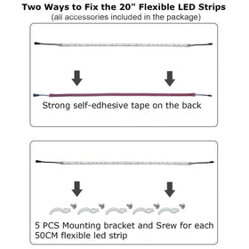 Litever power splitter and extension cables expand layouts.