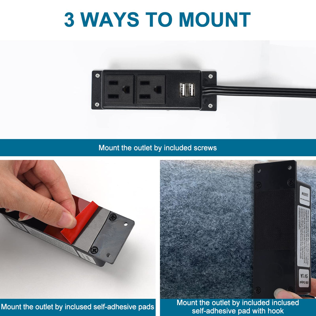 Litever removable plug simplifies installation through small safe openings.