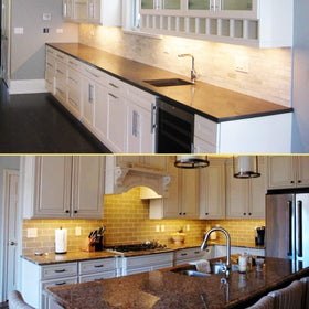 Litever six-bar kit fits tight cabinet spaces and shelves.