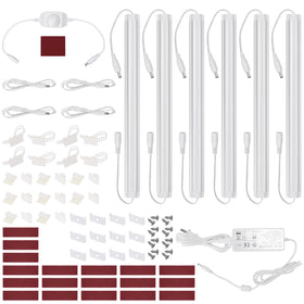 Litever under-cabinet LED light bars for even countertop illumination