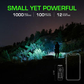 LitezAll Kodiak KUB with clip-on brim mount enables hands-free headlamp use.