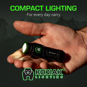 LitezAll Kodiak KUB rechargeable flashlight enhances readiness for outdoor adventures.