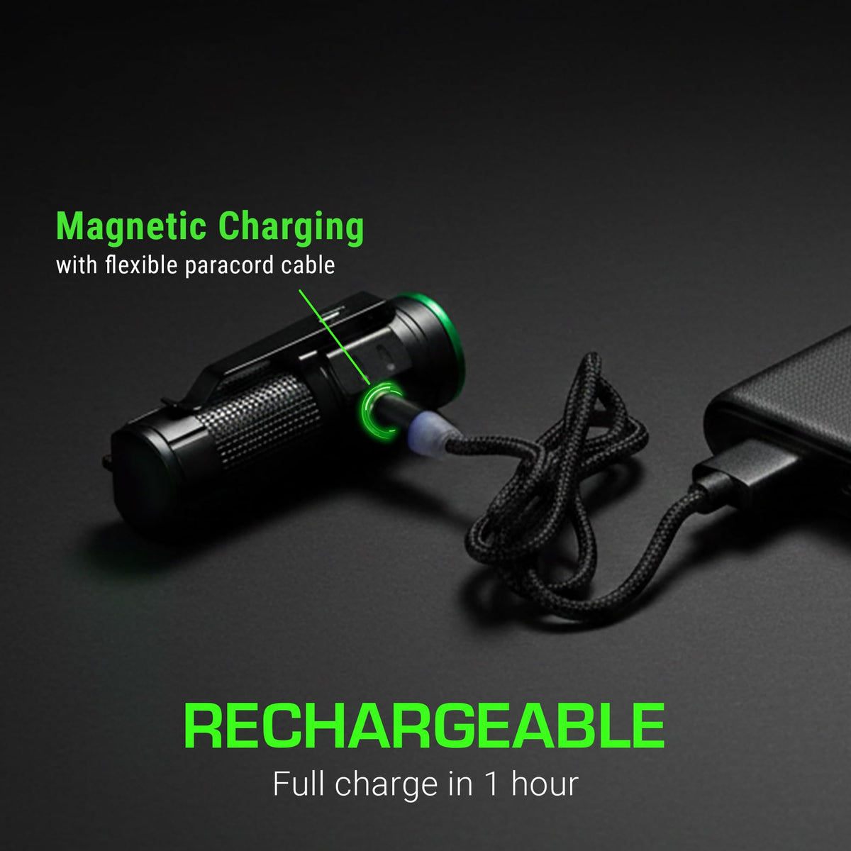 LitezAll Kodiak KUB USB charging emphasizes convenient power on the go.