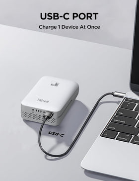 LiTHELi battery pack 20V-2Ah with USB-C ports enables flexible on-the-go charging.