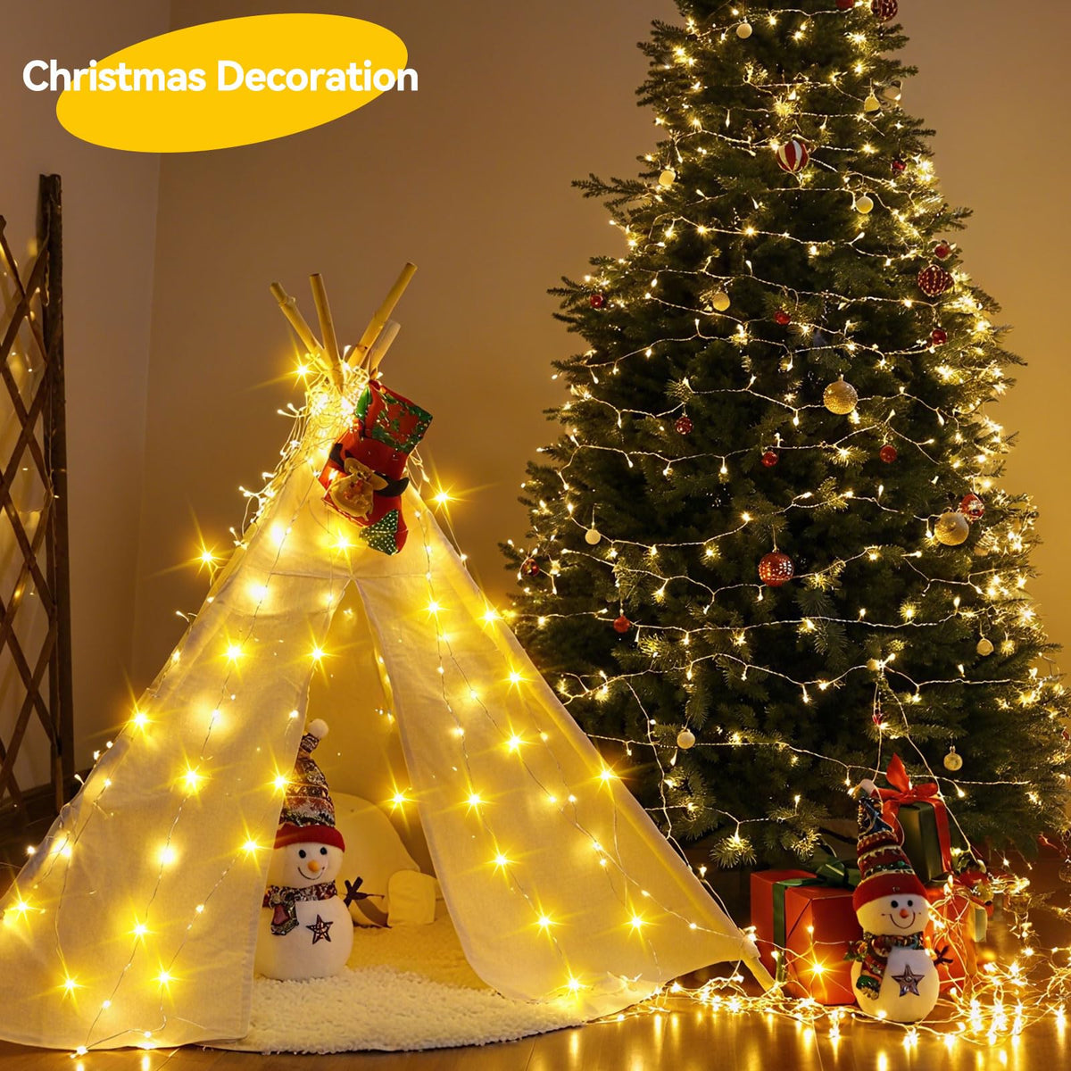 LitHome ideal for weddings and parties with warm ambient glow.