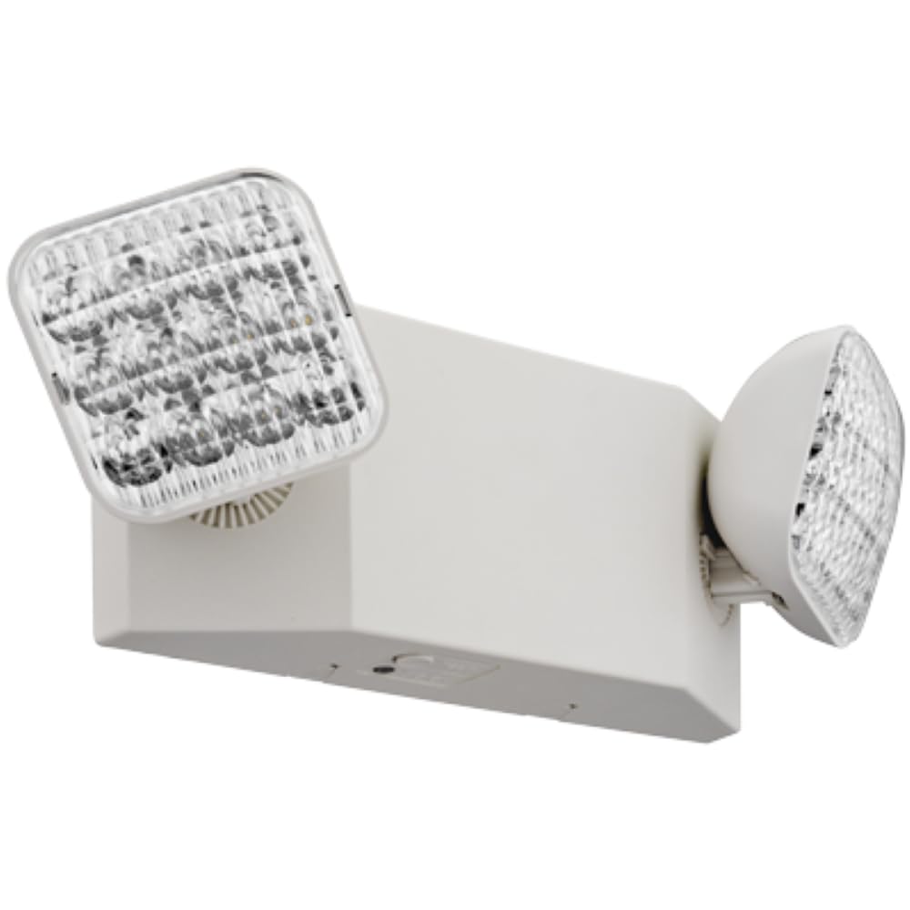 Flame-retardant housing from Lithonia adds durability in high-traffic areas.