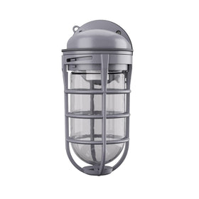 Lithonia Jelly Jar includes a junction box for straightforward wiring.