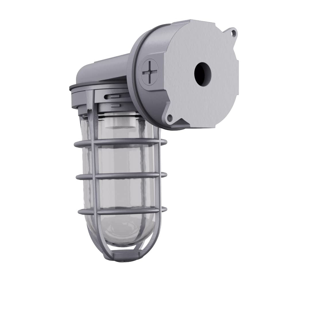 Lithonia Jelly Jar suitable for indoor and outdoor entryways.