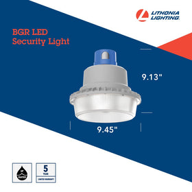 BarnGuard set to 3000K warm white for welcoming exterior illumination.