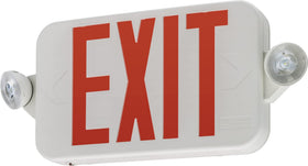 Lithonia ECRG exit sign front view showing compact profile