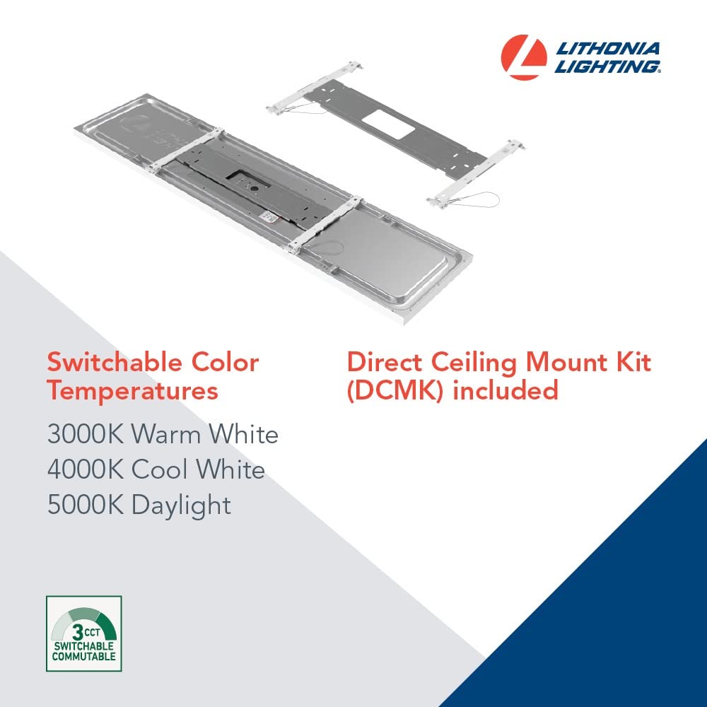 Lithonia Lighting CPANL fixture showing damp-location rating for versatile spaces