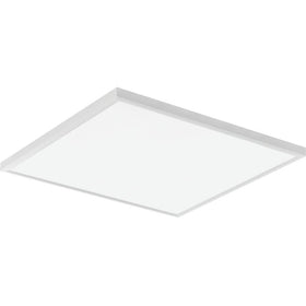 Lithonia Lighting CPANL panel light ceiling view with uniform flicker-free illumination for offices