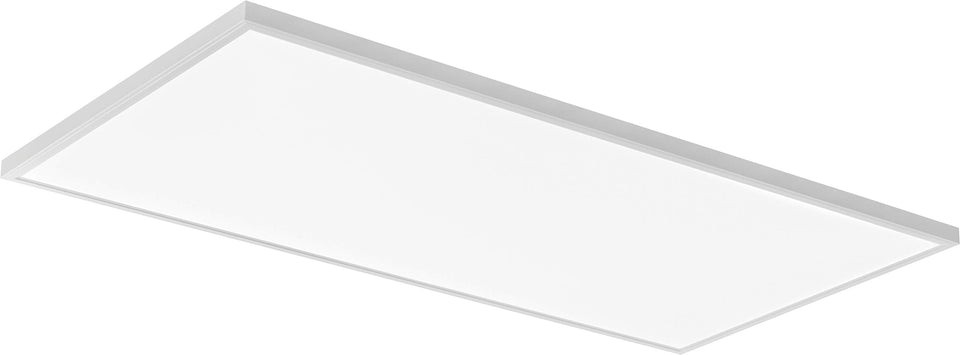 Lithonia CPANL LED flat panel front view shows uniform, flicker-free illumination for clean office spaces.