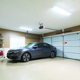 Hallway or garage use with bright, task-ready lighting from FMLWL