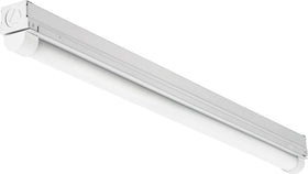 Lithonia MNSL strip light installed on ceiling for even task lighting.