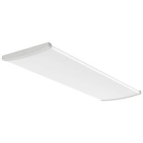 Lithonia TruWrap compatible with sloped ceilings for versatile installation.
