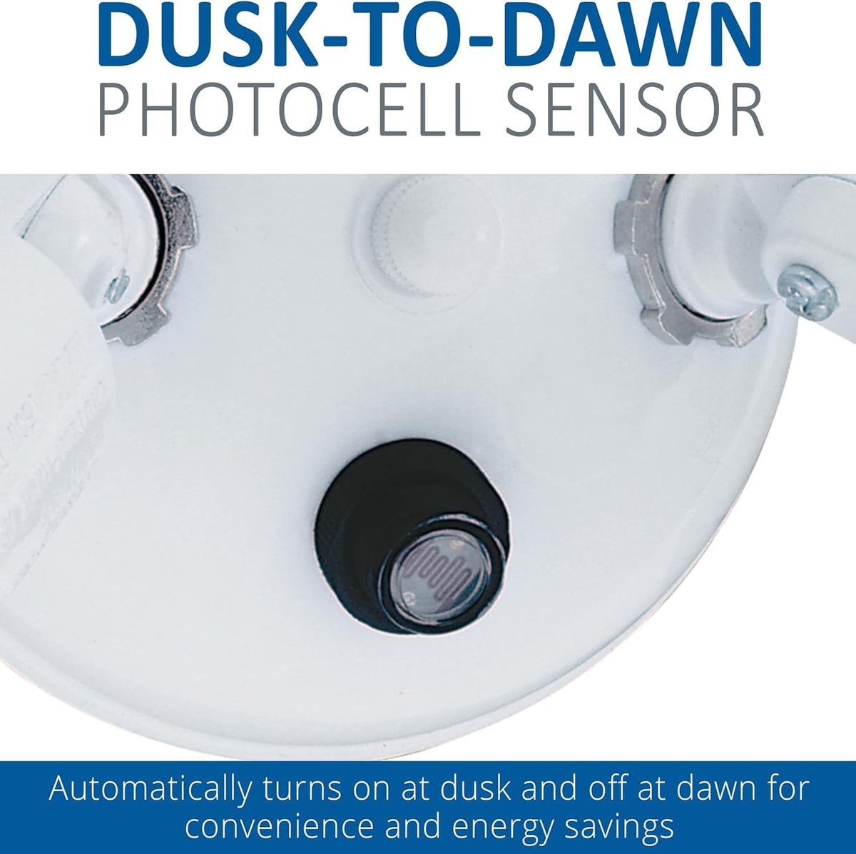Dual PAR bulbs up to 150W required for lithonia security light