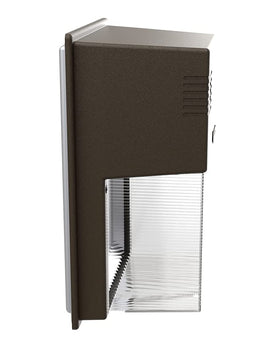 Lithonia Lighting TWS Mini Wall Pack bronze—loading dock area lighting for improved security.