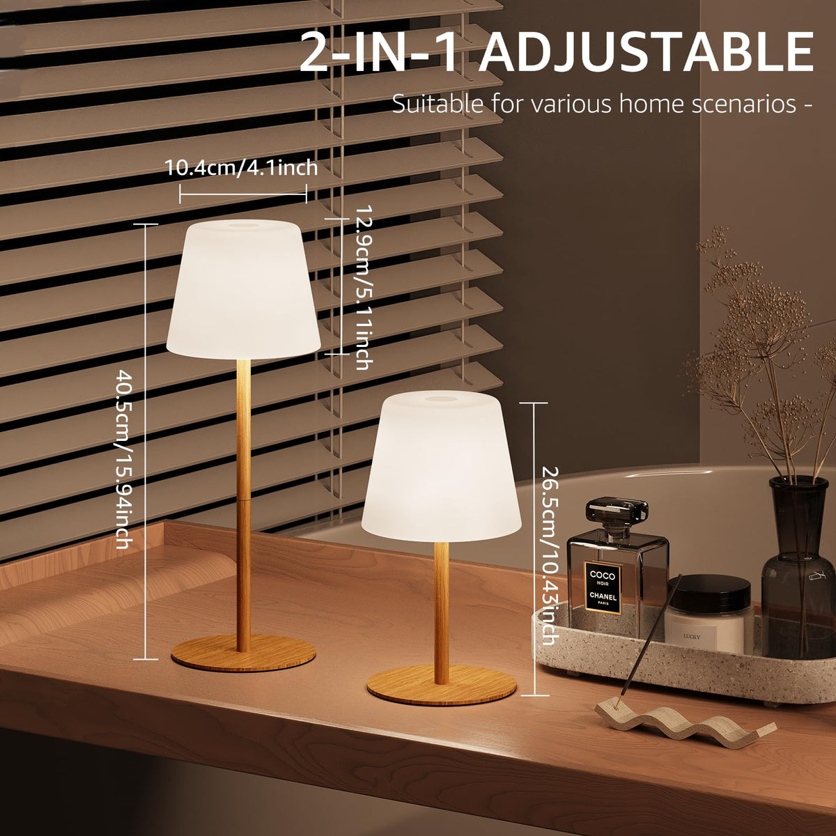 Litluzecozy IP65 shower lamp dimmable spa ambiance for bath and yoga