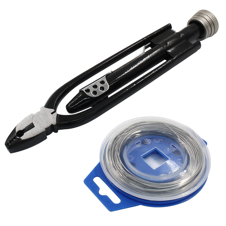 Litoexpe 6 inch safety wire pliers close-up showing rugged carbon steel finish for reliable grip
