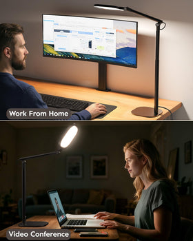LitONES lamp with 50 light modes for customizable settings and tasks.