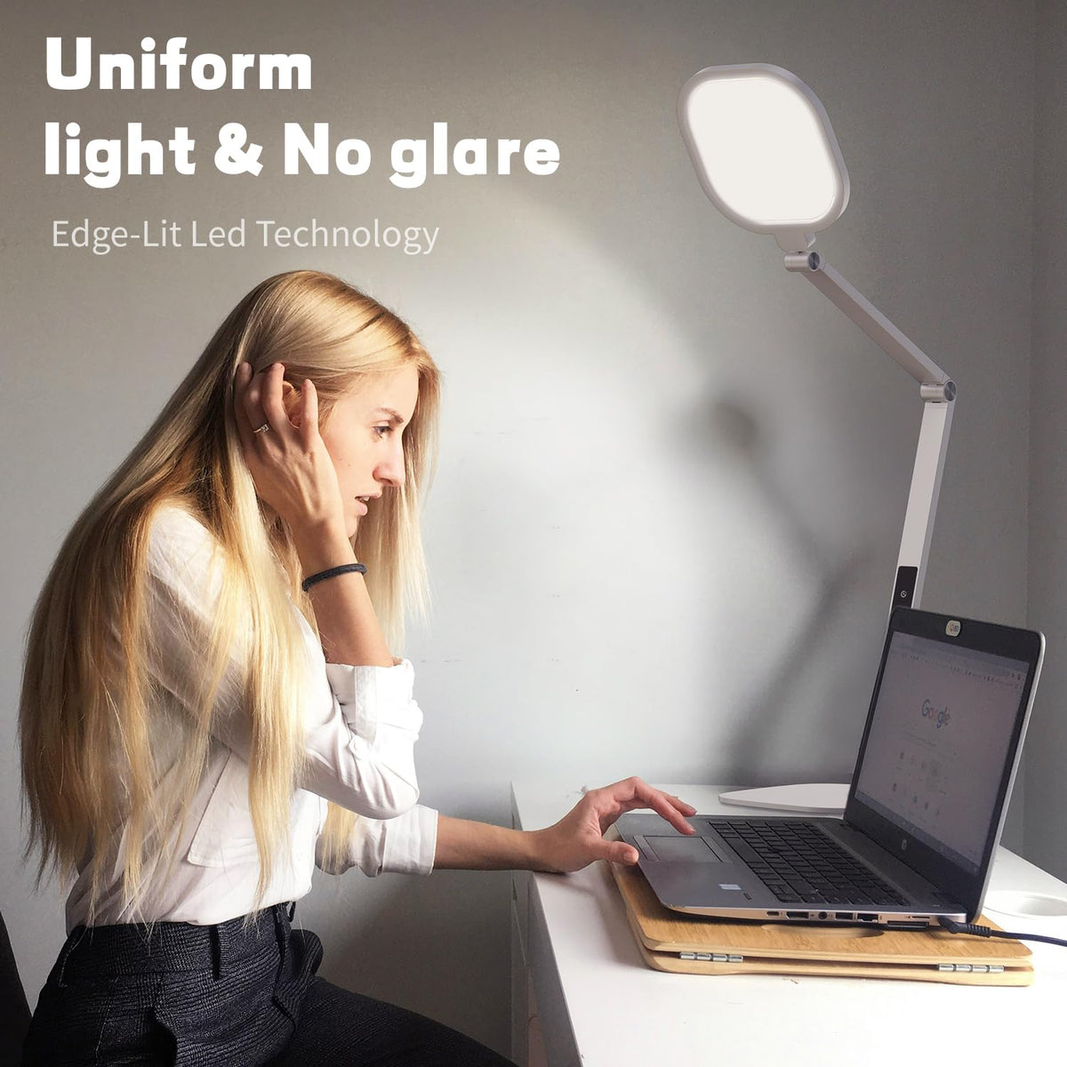 LitONES desk lamp brightness control enables tailored illumination levels
