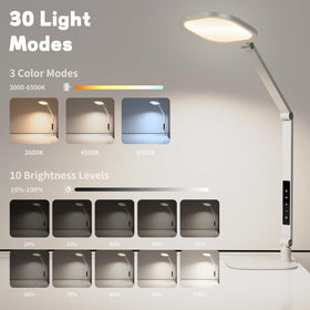 LitONES LED lamp shows color temperature adjustment for precise task lighting